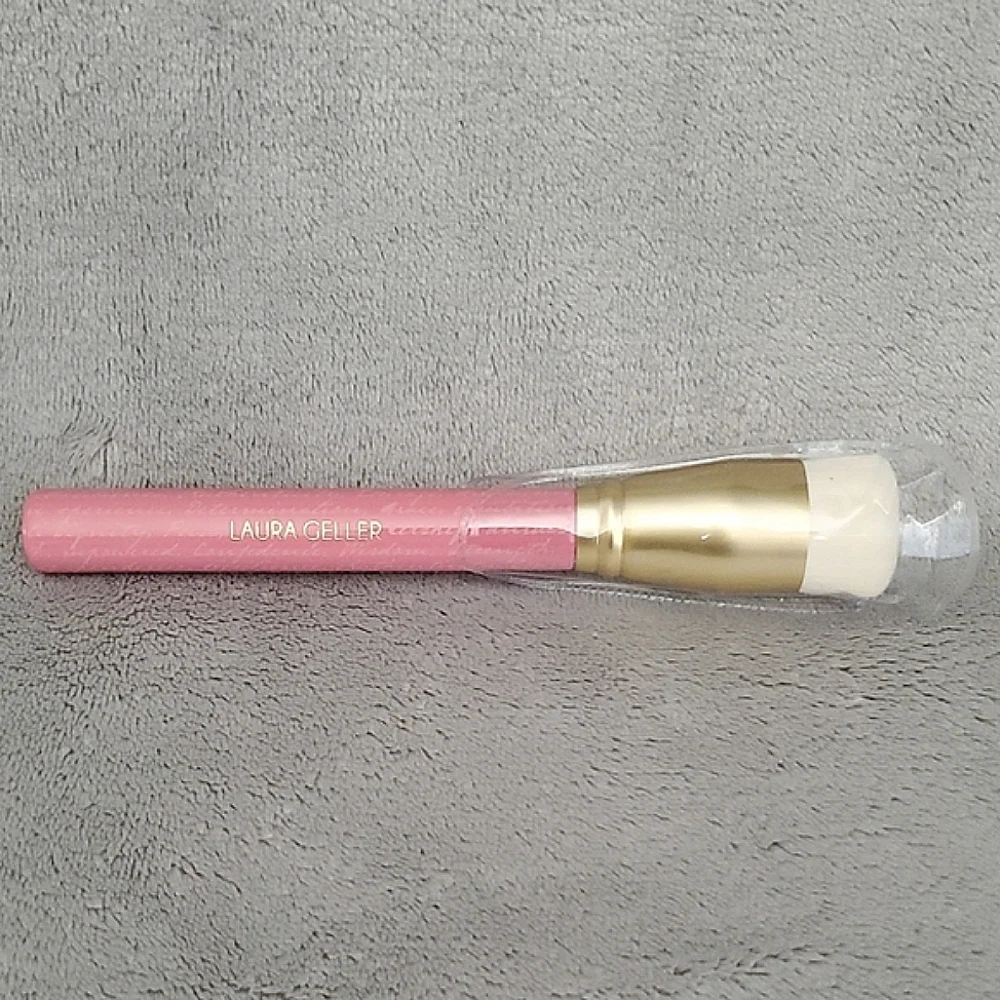 🆕️ LAURA GELLER Pink & Gold Full Coverage Foundation Blending Brush